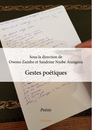 "Illustration autour de la poésie et de la lecture du recueil Gestes poétiques écrit par des enseignants de lettres"
