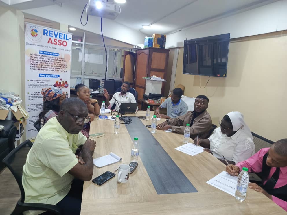 Image pendant l'atelier de formation